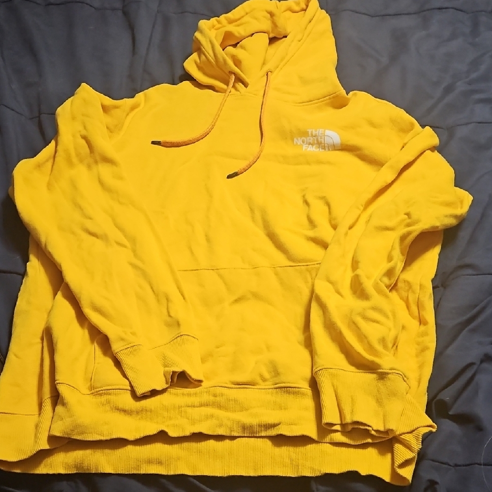The North Face Vibrant Yellow Pullover Hoodie